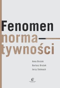 Okładka książki Fenomen normatywności