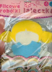 Opakowanie Filcowa laleczka - Emilka STNUX