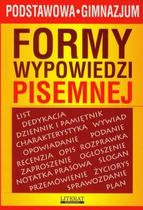 Okładka książki Formy wypowiedzi pisemnej