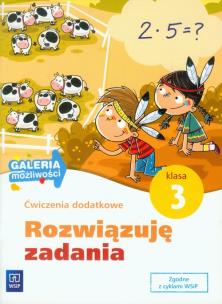 Okładka książki Galeria możliwości SP 3 Rozwiązuję zadania WSIP