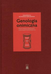 Okładka książki Genologia onimiczna