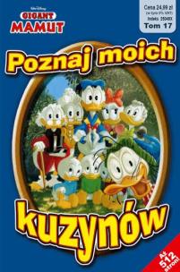 Okładka książki Gigant Mamut 17 Poznaj moich kuzynów