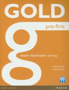 Okładka książki Gold Pre-First exam maximiser with key