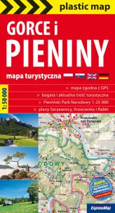 Opakowanie Gorce i Pieniny foliowana mapa turystyczna 1:50 000