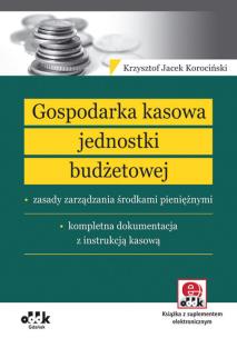 Okładka książki Gospodarka kasowa jednostki budżetowej
