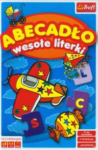 Okładka książki Gra - Abecadło wesołe literki TREFL