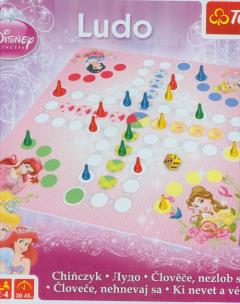 Okładka książki Gra - Chińczyk / Ludo Princess (księżniczki) TREFL