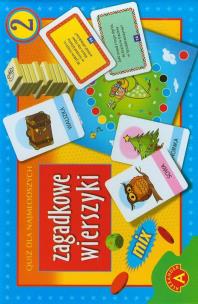 Okładka książki Gra - Quiz zagadkowe wierszyki MIX ALEX