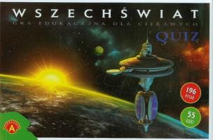 Okładka książki Gra - Wszechświat. Quiz