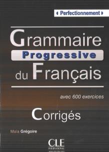 Okładka książki Grammaire progressive du Francais Perfectionnement klucz