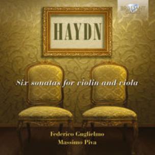 Okładka książki Haydn: Six sonatas for violin and viola