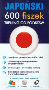 Okładka książki Japoński. 600 fiszek. Trening od podstaw + CD