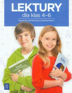 Okładka książki J.polski SP Słowa z uśmiechem Lektury 4-6