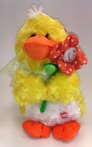 Opakowanie Kaczka maskotka pluszowa z dźwiękiem 25 cm