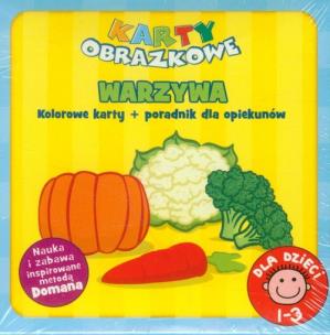 Okładka książki Karty obrazkowe Warzywa