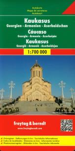 Okładka książki Kaukaz mapa drogowa 1:700 000