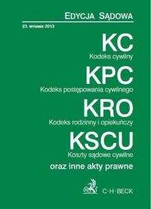 Opakowanie Kodeks cywilny Kodeks postępowania cywilnego Kodeks rodzinny i opiekuńczy Koszty sądowe cywilne