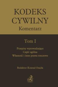 Opakowanie Kodeks cywilny Komentarz Tom 1