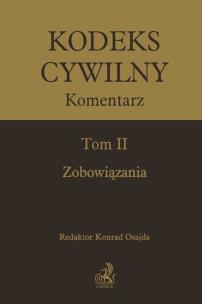 Opakowanie Kodeks cywilny Komentarz Tom II Zobowiązania.