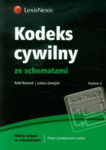 Okładka książki Kodeks cywilny ze schematami