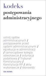 Okładka książki Kodeks post. administracyjnego 01.09.2013