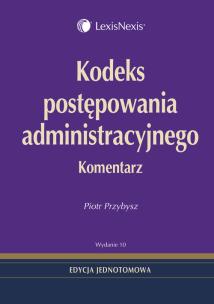 Okładka książki Kodeks postępowania administracyjnego Komentarz