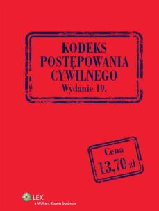 Okładka książki Kodeks postępowania cywilnego