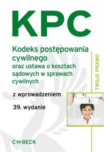 Opakowanie Kodeks postepowania cywilnego