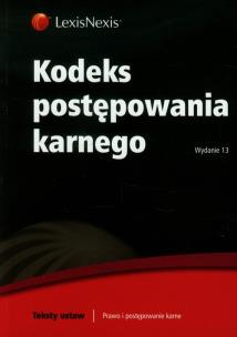 Opakowanie Kodeks postępowania karnego