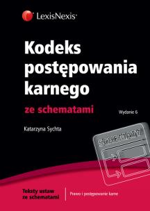 Okładka książki Kodeks postępowania karnego ze schematami