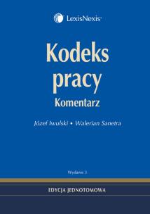 Okładka książki Kodeks pracy Komentarz