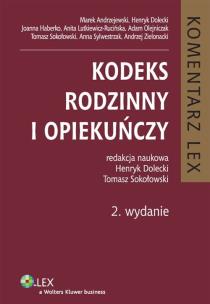 Okładka książki Kodeks rodzinny i opiekuńczy Komentarz