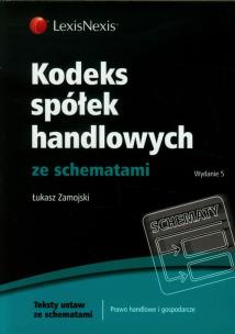 Okładka książki Kodeks spółek handlowych ze schematami