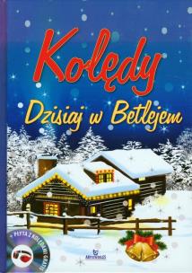 Okładka książki Kolędy dzisiaj w Betlejem + CD