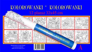 Opakowanie Kolorowanki w tubie