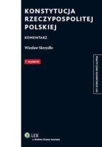 Okładka książki Konstytucja Rzeczypospolitej Polskiej Komentarz
