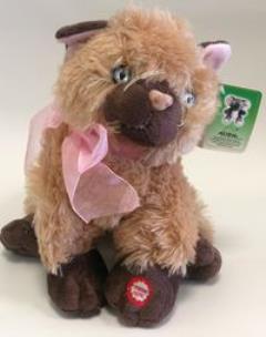 Opakowanie Kotka Pussy brązowa miaucząca 21cm