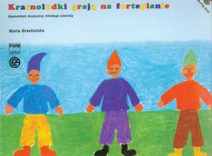 Okładka książki Krasnoludki grają na fortepianie + DVD PWM