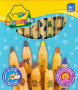 Okładka książki Kredki ołówkowe Jumbo 8 szt. CRAYOLA
