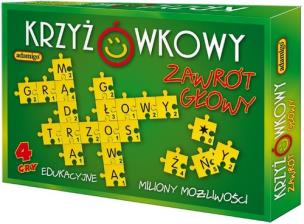 Opakowanie Krzyżówkowy zawrót głowy Gra edukacyjna