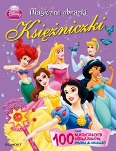 Okładka książki Księżniczki - Magiczne obrazki