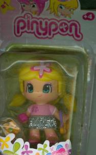 Opakowanie Laleczka Pinypon żółta z kwiatkiem