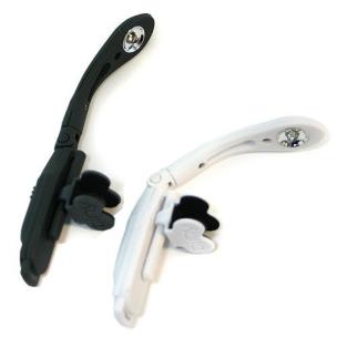 Opakowanie Lampka do książki z klipsem + klips do E-czytnika szara