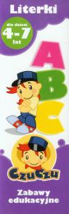 Okładka książki Literki z CzuCzu - Zabawy edukacyjne