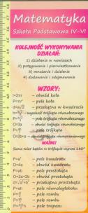 Okładka książki Magnetyczna zakładka - Matematyka SP 4-6