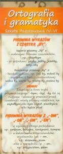 Okładka książki Magnetyczna zakładka - Ortografia SP 4-6