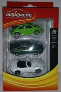 Opakowanie Majorette zestaw 3 samochodów