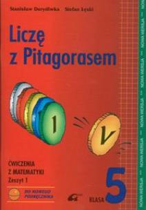 Okładka książki Mat. Liczę Z Pitag.  5/1 ćw. NPP w.2013 ADAM