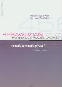 Okładka książki Matematyka Sprawdzian po szkole podstawowej