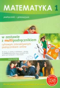 Okładka książki Matematyka z plusem 1 Podręcznik w zestawie z multipodręcznikiem